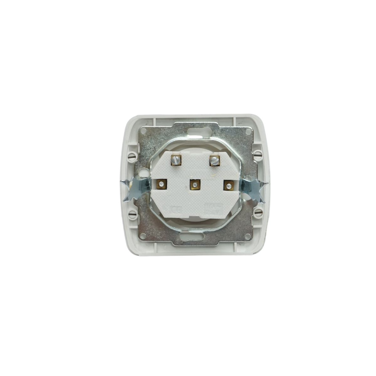 Pressa ST MAKEL bianca 220V - 250V, 10A da incasso, ceramica - immagine 2
