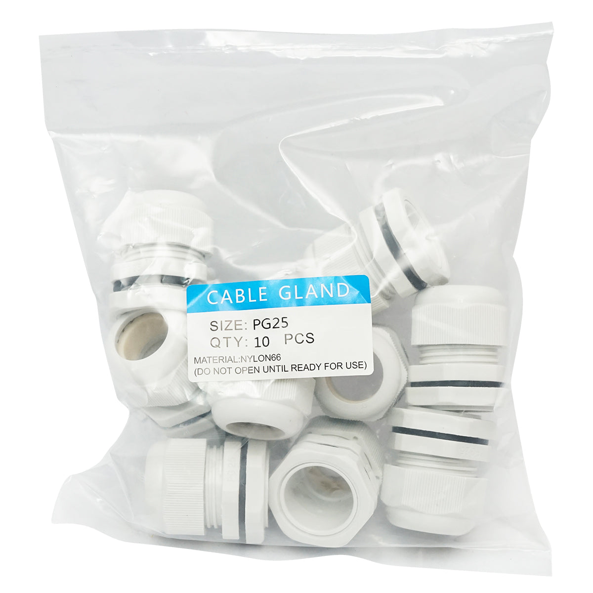Pressacavo PG25 grigio ABS+EPDM IP68 - immagine 5