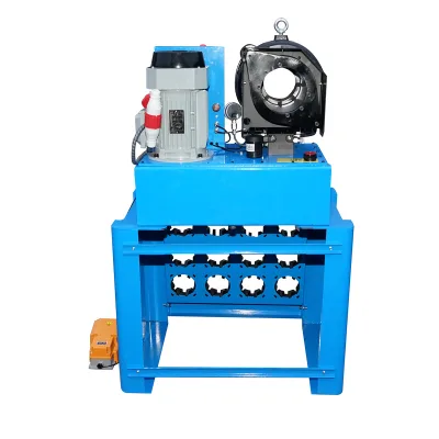 Pressatubi oleodinamici Pressa per crimpare tubi oleodinamici alta pressione 6-69 mm, 4 kW, 380 V con cambio rapido - immagine 5