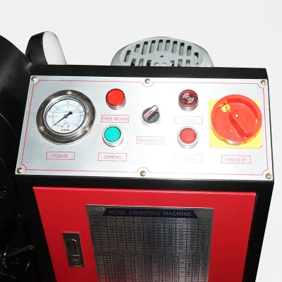 PRESSATUBI OLEODINAMICI PRESSA PER CRIMPARE TUBI OLEODINAMICI ALTA PRESSIONE PER TUBI 6-51MM 220V 3KW CON CAMBIO RAPIDO BRECKNER GERMANY - immagine 5