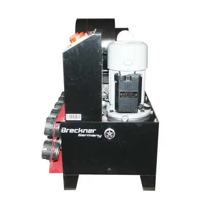 PRESSATUBI OLEODINAMICI PRESSA PER CRIMPARE TUBI OLEODINAMICI ALTA PRESSIONE PER TUBI 6-51MM 220V 3KW CON CAMBIO RAPIDO BRECKNER GERMANY - immagine 3