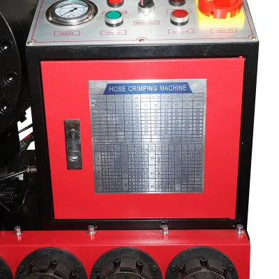 PRESSATUBI OLEODINAMICI PRESSA PER CRIMPARE TUBI OLEODINAMICI ALTA PRESSIONE PER TUBI 6-51MM 220V 3KW CON CAMBIO RAPIDO BRECKNER GERMANY - immagine 6