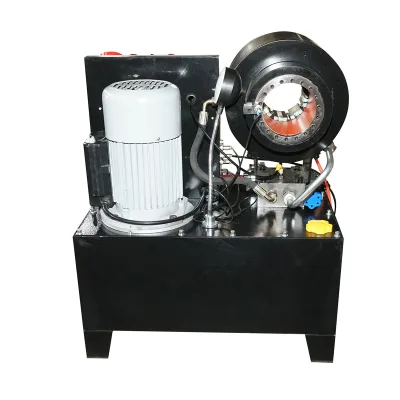 PRESSATUBI OLEODINAMICI PRESSA PER CRIMPARE TUBI OLEODINAMICI ALTA PRESSIONE PER TUBI 6-51MM 220V 3KW CON CAMBIO RAPIDO BRECKNER GERMANY - immagine 2