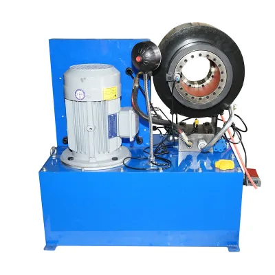 Pressatubi oleodinamici Pressa per crimpare tubi oleodinamici alta pressione per tubi 6-51mm 380V 3kW con cambio rapido Breckner Germany - immagine 2