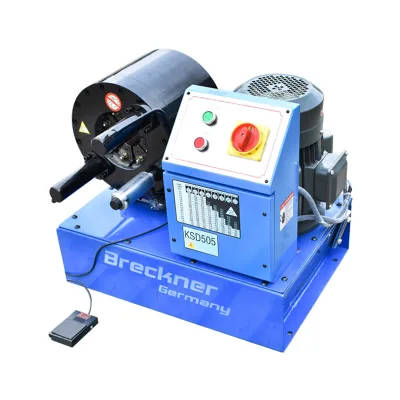 Pressatubi oleodinamici Pressa per crimpare tubi oleodinamici alta pressione per tubi fi4-51mm 220V 3,7kW con cambio rapido Breckner Germany - immagine 4