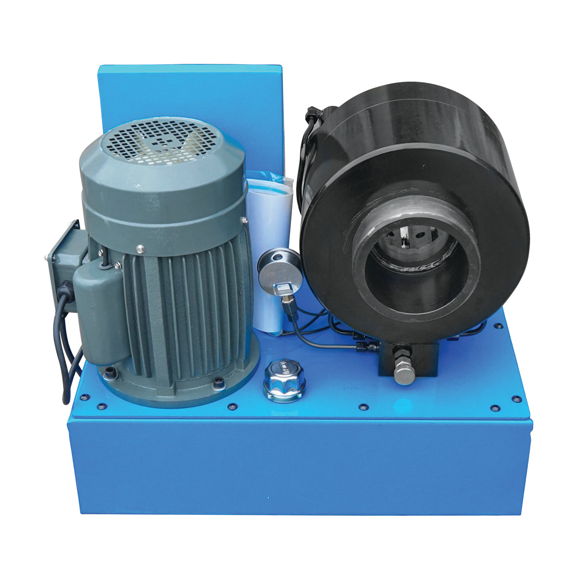 Pressatubi oleodinamici Pressa per crimpare tubi oleodinamici alta pressione per tubi fi6-51mm 220V 3kW con cambio rapido Breckner Germany - immagine 5
