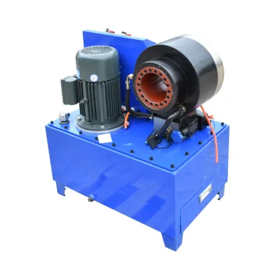 Pressatubi oleodinamici Pressa per crimpare tubi oleodinamici alta pressione per tubi per tubi fi4-51mm 220V 3kW con cambio rapido Breckner Germany - immagine 2