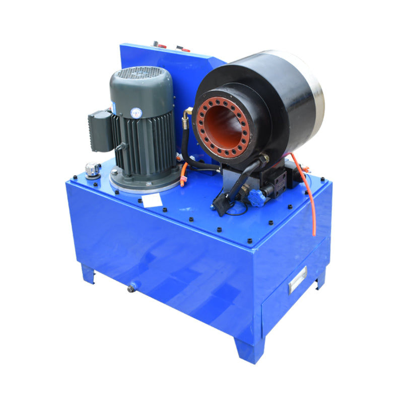 Pressatubi oleodinamici Pressa per crimpare tubi oleodinamici alta pressione per tubi per tubi fi4-51mm 220V 3kW con cambio rapido Breckner Germany - immagine 2