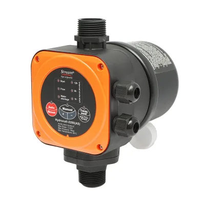 Pressostato elettronico automatico 2.2KW, 220V per pompa dell'acqua, 15 bar, serbatoio incorporato 1L HYDROCALL-2200AS - immagine 2