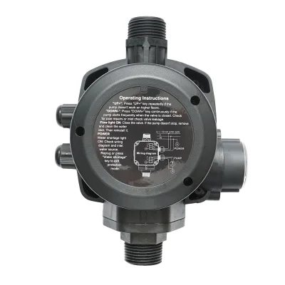 Pressostato elettronico automatico con manometro 2.2KW, 220V per pompa dell'acqua, pressione regolabile manualmente max. 15 bar HYDROCALL-2200G. - immagine 4