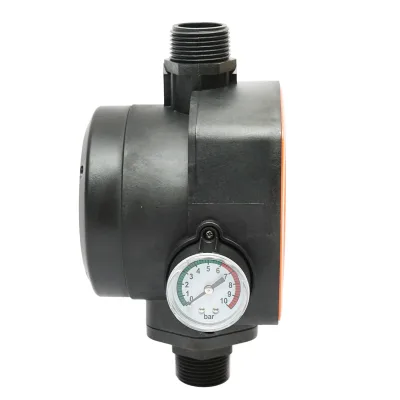 Pressostato elettronico automatico con manometro 2.2KW, 220V per pompa dell'acqua, pressione regolabile manualmente max. 15 bar HYDROCALL-2200G. - immagine 3