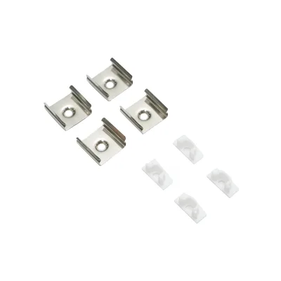 Profilo in alluminio per strisce LED 17,4x7x2000mm, applicato con diffusore opaco, striscia massima 12mm - immagine 5
