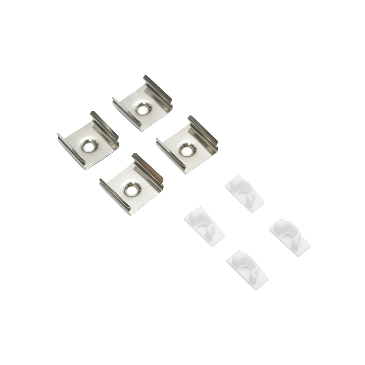 Profilo in alluminio per strisce LED 17,4x7x2000mm, applicato con diffusore opaco, striscia massima 12mm - immagine 5