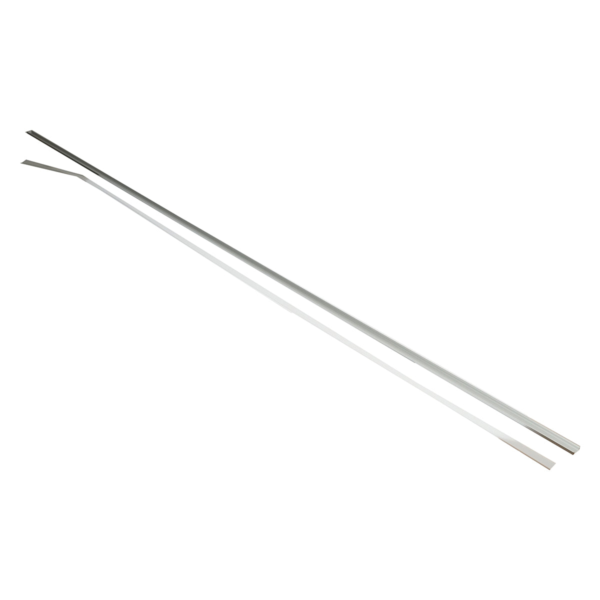 Profilo in alluminio per strisce LED 17,4x7x2000mm, applicato con diffusore opaco, striscia massima 12mm - immagine 2