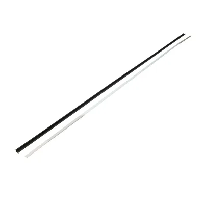 Profilo in alluminio per strisce LED 21,7x6,7x2000mm, incorporato con diffusore opaco, striscia massima 12mm - immagine 4