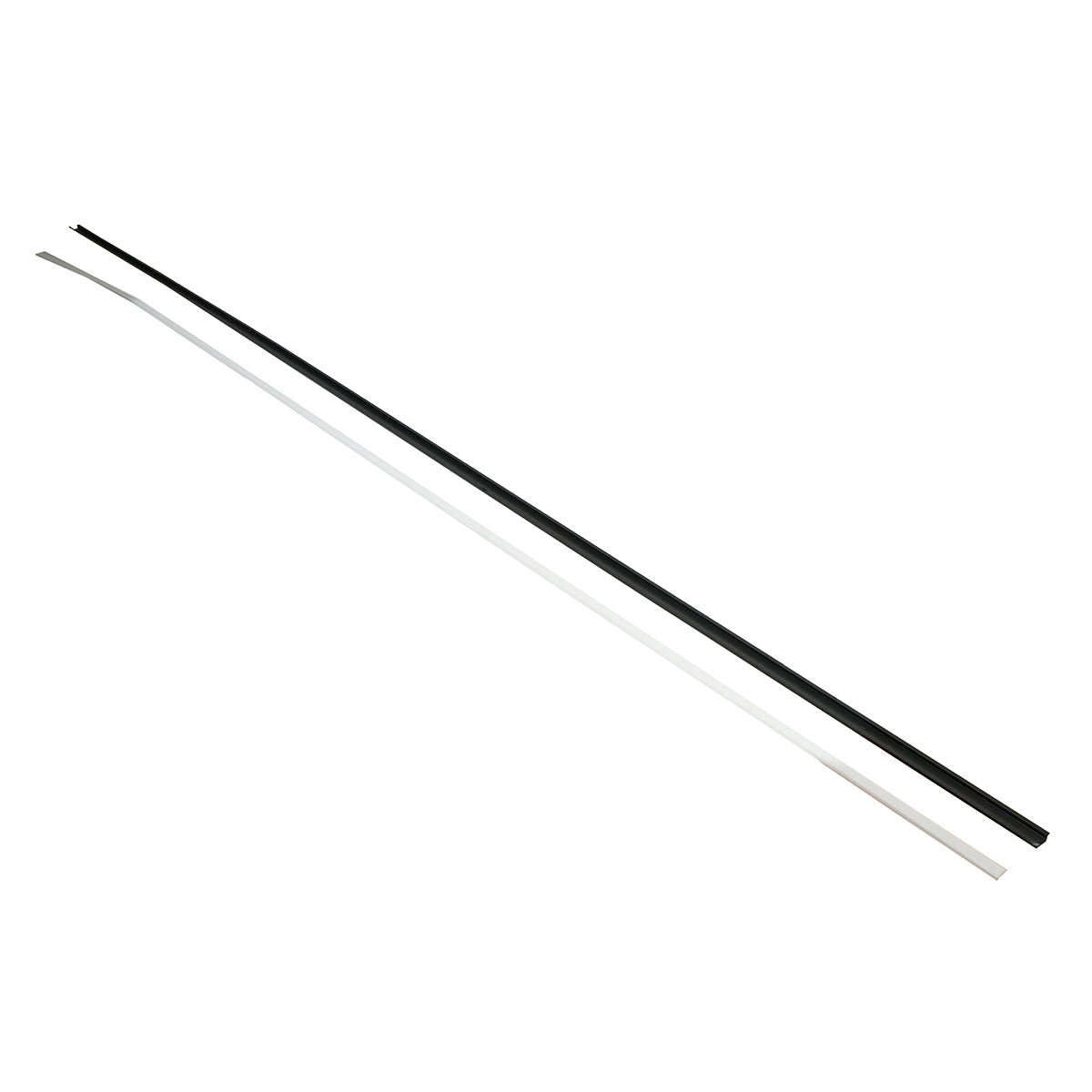 Profilo in alluminio per strisce LED 21,7x6,7x2000mm, incorporato con diffusore opaco, striscia massima 12mm - immagine 3