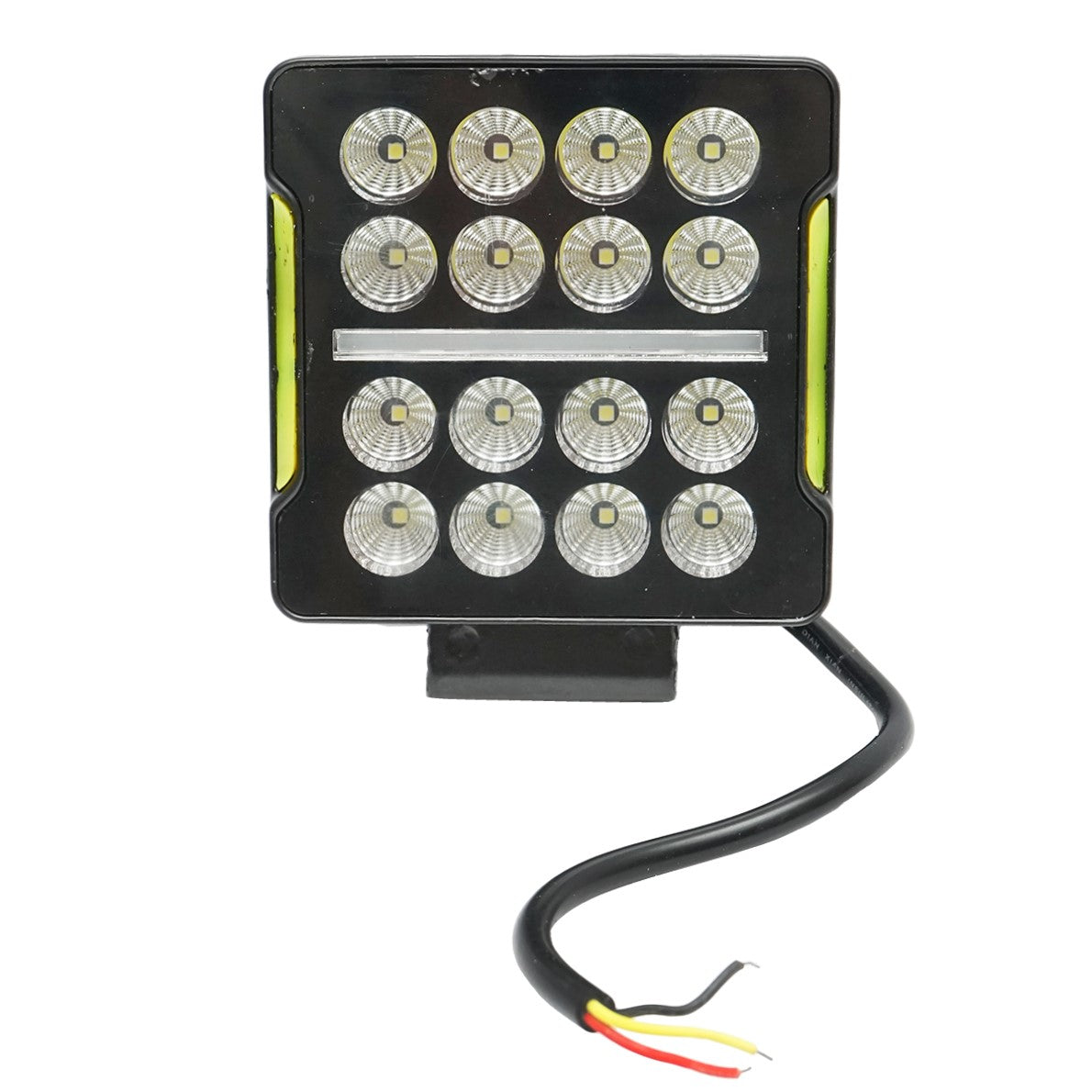 Proiettore con 16 LED, 10-30V, 20W, angolo di radiazione 30°, tipo spot, 106x106x35mm, con accessori di montaggio, Breckner Germany.