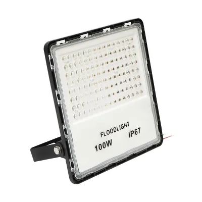 Proiettore LED 100W, 220V, 6500K, IP67, 270x260x35mm - immagine 3