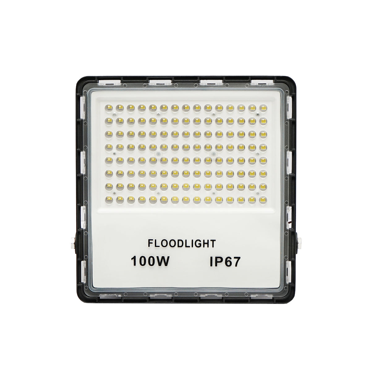 Proiettore LED 100W, 220V, 6500K, IP67, 270x260x35mm - immagine 2