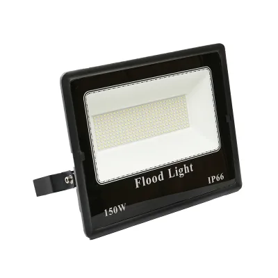 Proiettore LED 150W, 220V, 6500K, IP66 nero 360x285x67mm - immagine 3