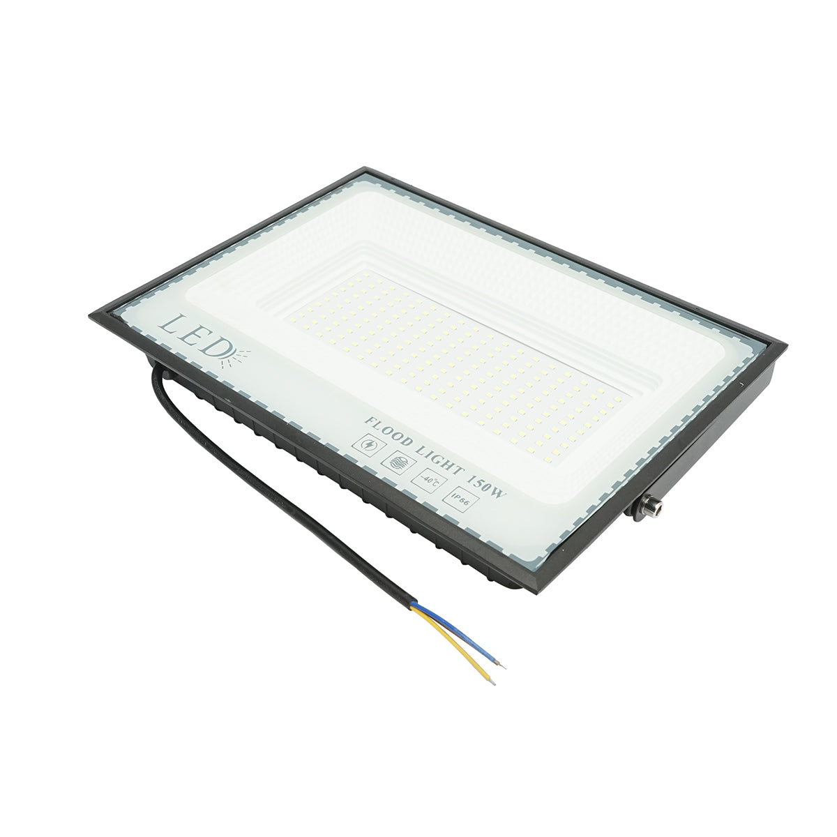 Proiettore LED 150W, 220V, 8000K, 295x220x38mm IP66 - immagine 4