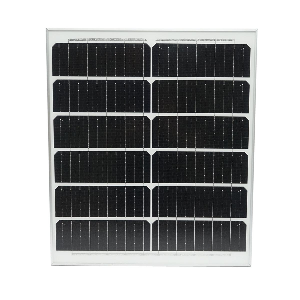 Proiettore LED 20W con pannello solare 35W, telecomando, batteria 3,2V/30Ah - immagine 3