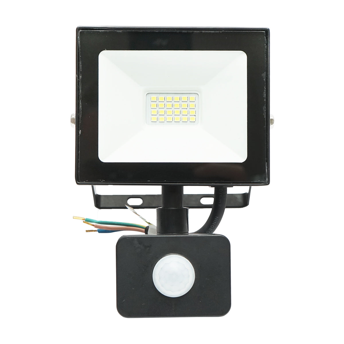 Proiettore led 20W, 1800lm, 6400K, IP44 alimentazione 220V-240V con sensore di movimento