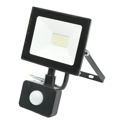 Proiettore led 20W, 1800lm, 6400K, IP44 alimentazione 220V-240V con sensore di movimento - immagine 2