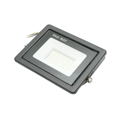 Proiettore LED 20W, 220V, 6500K, 118x93x28mm IP66 - immagine 3