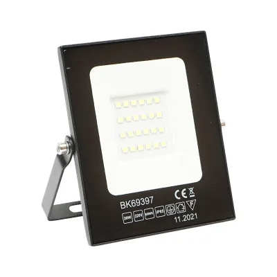 Proiettore LED 20W, 220V, 6500K, IP65, 108x89x13mm - immagine 4