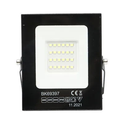 Proiettore LED 20W, 220V, 6500K, IP65, 108x89x13mm - immagine 2