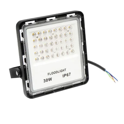 Proiettore LED 30W, 220V, 6500K, IP67, 180x170x32mm
