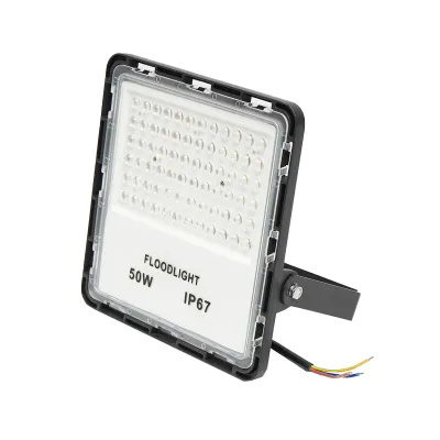 Proiettore LED 50W, 220, 6500K, 210x200x34mm - immagine 3