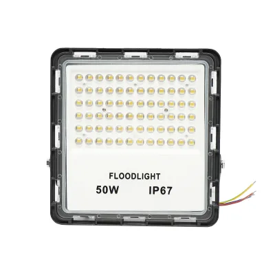 Proiettore LED 50W, 220, 6500K, 210x200x34mm - immagine 2