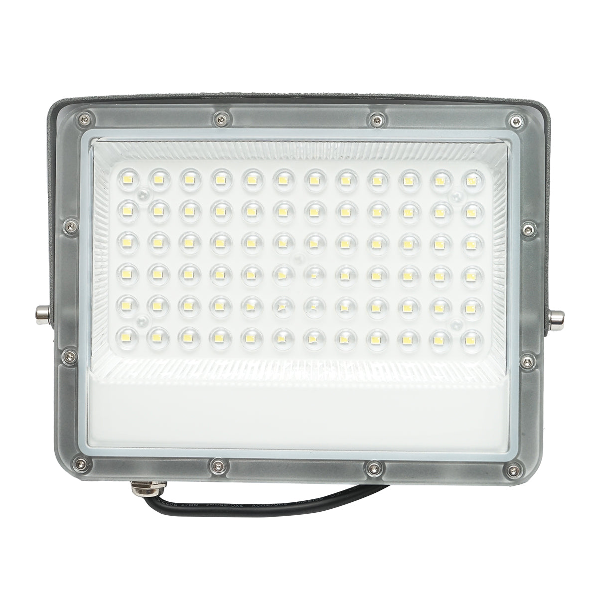 Proiettore LED 50W, 220V, 6500K, IP66, 210x160x25mm - immagine 3