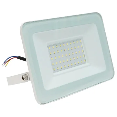 Proiettore LED 50W, 220V, 6500K, IP67, Bianco, 200x135mm - immagine 3