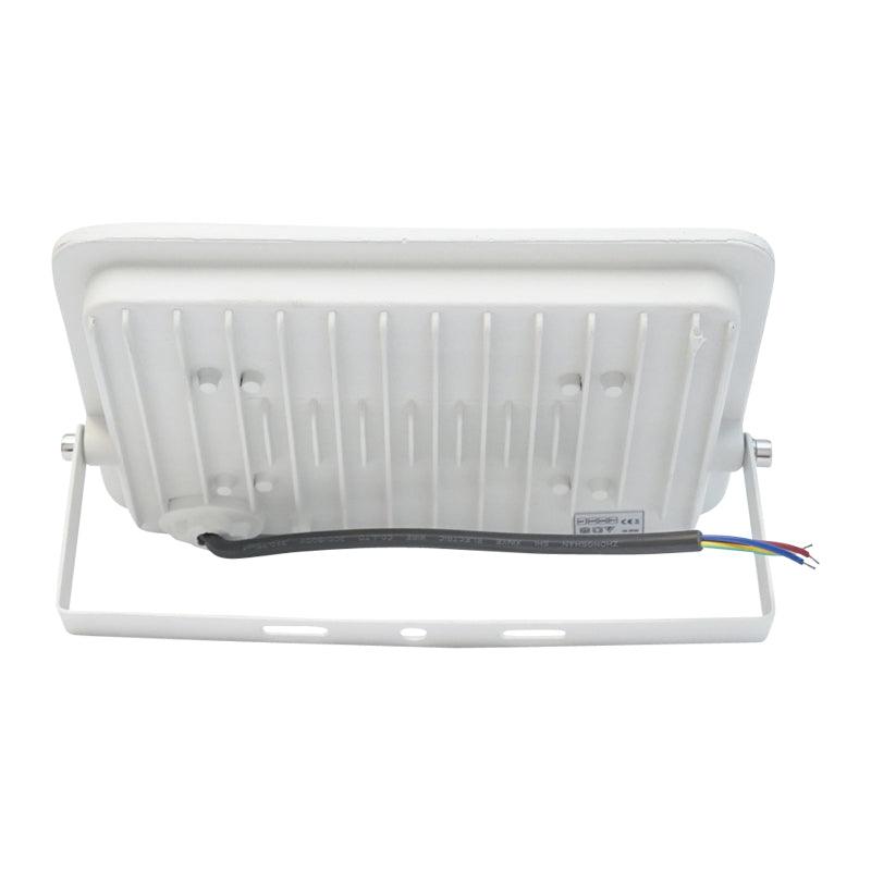 Proiettore LED 50W, 220V, 6500K, IP67, Bianco, 200x135mm - immagine 4