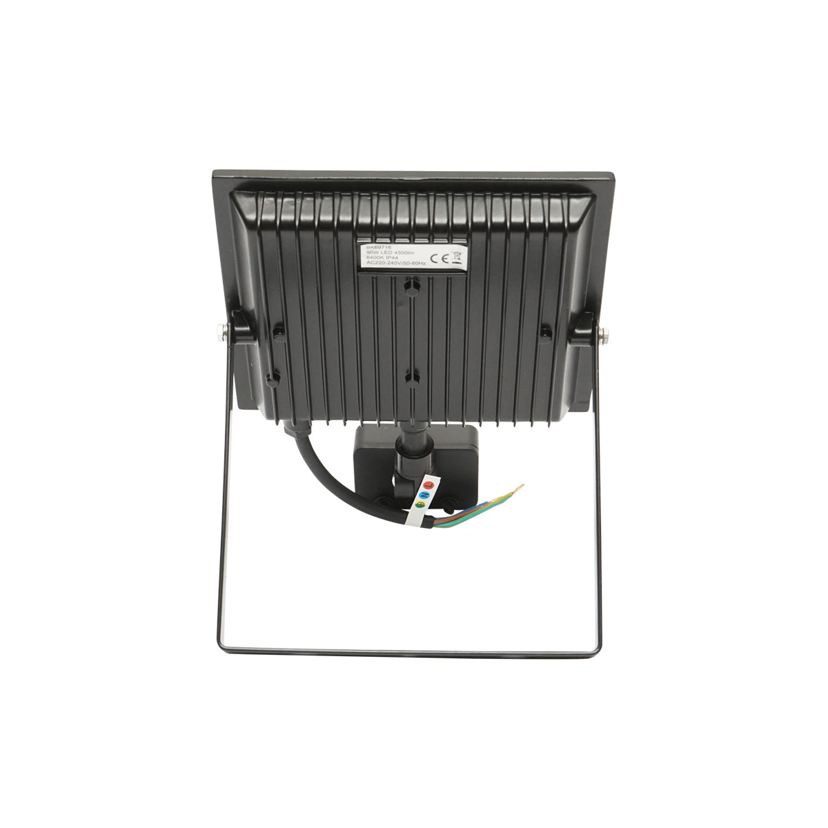 Proiettore led 50W, 4500lm, 6400K, IP44 alimentazione 220V-240V con sensore di movimento - immagine 3
