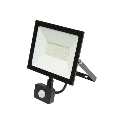 Proiettore led 50W, 4500lm, 6400K, IP44 alimentazione 220V-240V con sensore di movimento - immagine 2