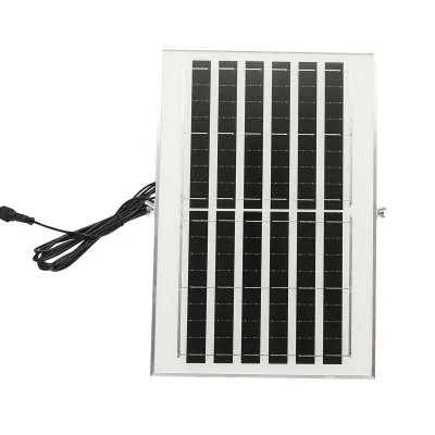 Proiettore led 60W con pannello solare 10W, batteria 1200mAh e telecomando IP67 - immagine 4