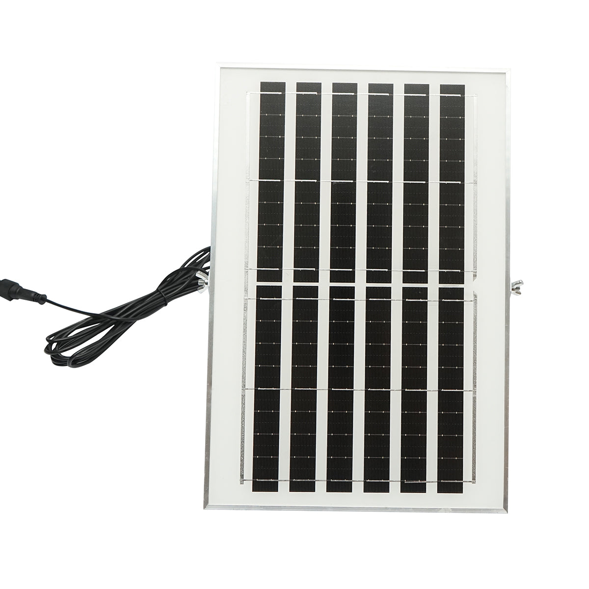 Proiettore led 60W con pannello solare 10W, batteria 1200mAh e telecomando IP67 - immagine 4