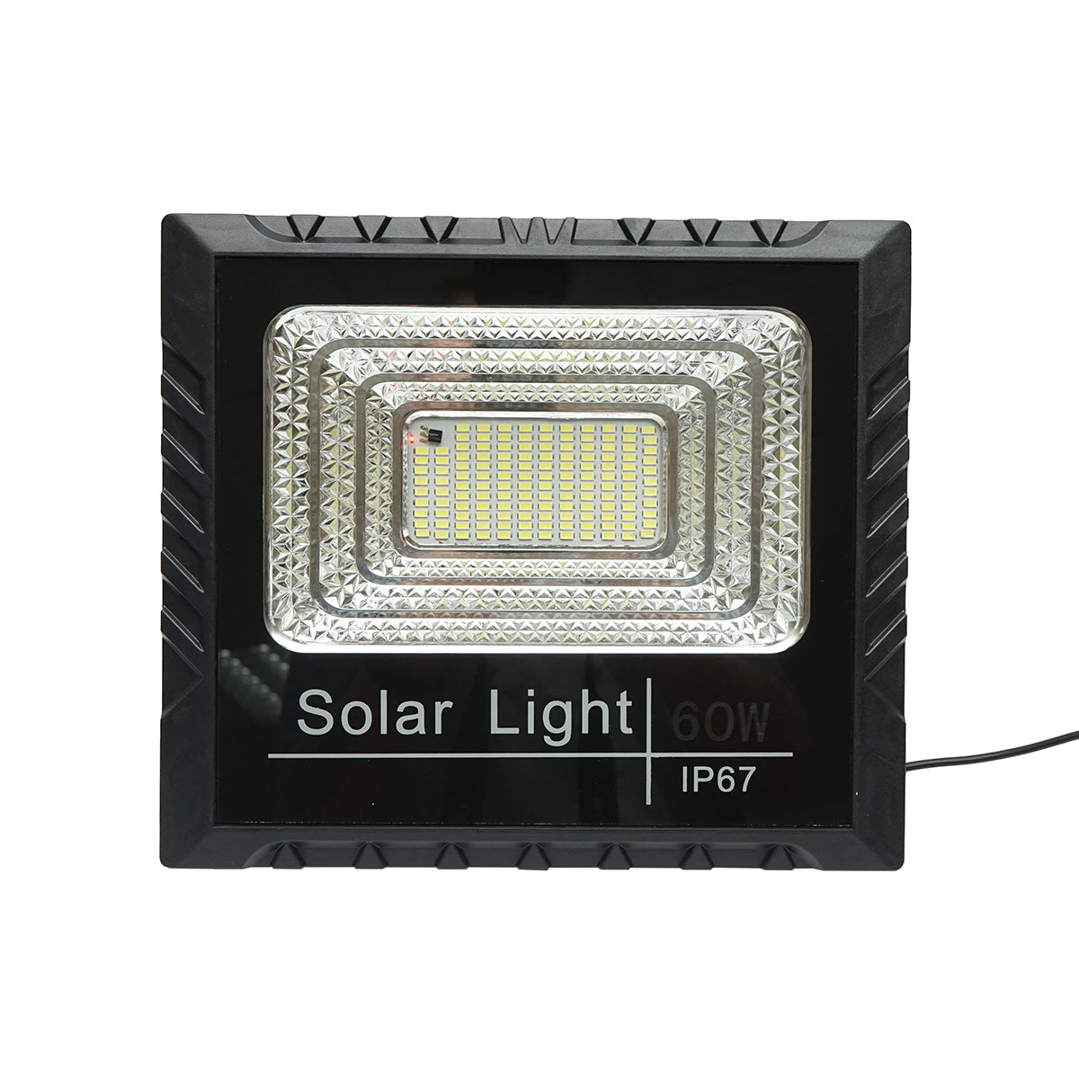 Proiettore led 60W con pannello solare 10W, batteria 1200mAh e telecomando IP67 - immagine 3