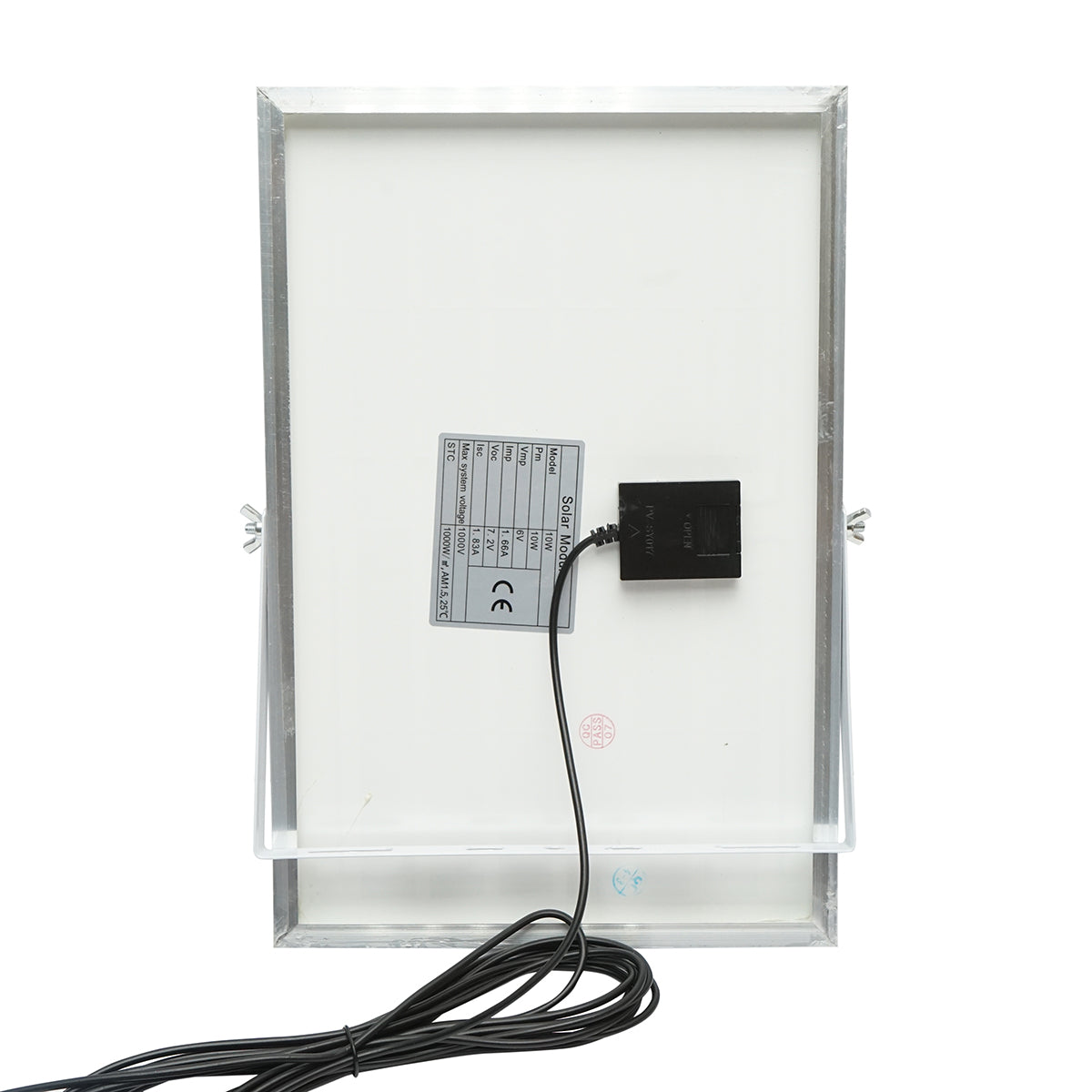 Proiettore led 60W con pannello solare 10W, batteria 6000mAh e telecomando IP66 - immagine 5