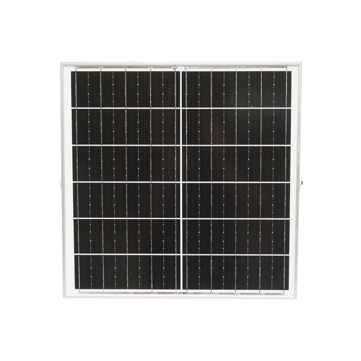 Proiettore led da 200w con pannello solare da 20W, batteria e telecomando - immagine 5
