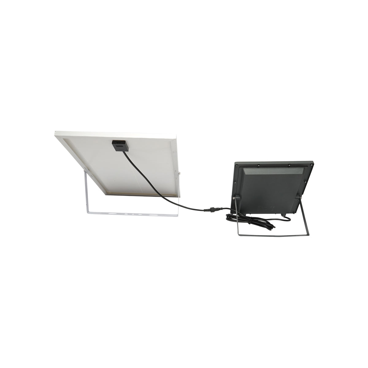 Proiettore led da 300w con pannello solare da 30W, batteria e telecomando - immagine 2