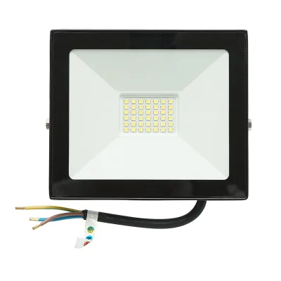 Proiettore LED da 30W, 6400K, 2700lm, alimentazione 220-240V, 140x121x26mm, IP65 Breckner Germany