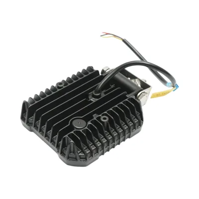 Proiettore LED quadrato con DRL 9-36V, 16W bianco-giallo, corpo in alluminio 108x108x33mm IP68 Breckner Germany - immagine 5