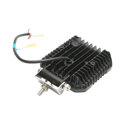 Proiettore LED quadrato con DRL 9-80V, 17W bianco-giallo, corpo in alluminio 107x107x33mm IP67 Breckner Germany - immagine 3