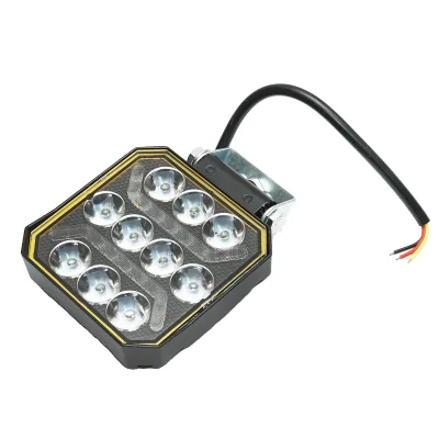 Proiettore LED, 10-30V, 15W, 101x101x32mm, con accessori di montaggio, Breckner Germany - immagine 4