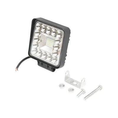 Proiettore quadrato con LED e SMD, 198W, 12V/24V, 10-30V, Breckner Germany - immagine 3